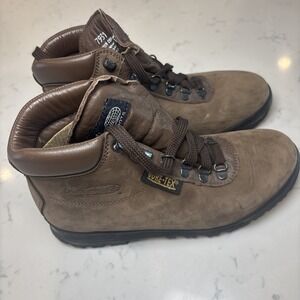Vasque Skywalk Womens Gore-Tex Brown Leather Vintage Hiking Boots Women Size 7.5